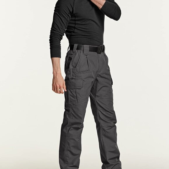 CQR Men's Tactical Pants, Water Resistant Ripstop Cargo Pants 32" x 30" NWT - Picture 4 of 7